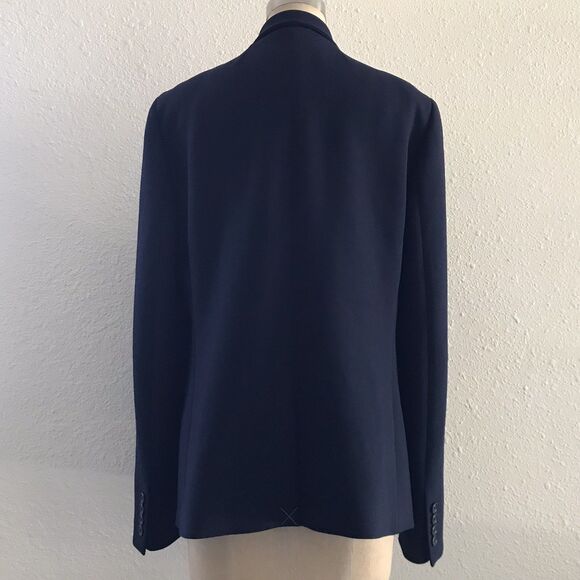 J. Crew Regent Navy Blue Classic Preppy Academia Blazer Jacket - 10 M - Picture 5 of 9